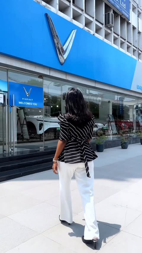 Instagram post by @turbotalkstamil for VinFast. Caption reads: [...] prices are wild Rn 😮‍💨 Tried the VinFast....
