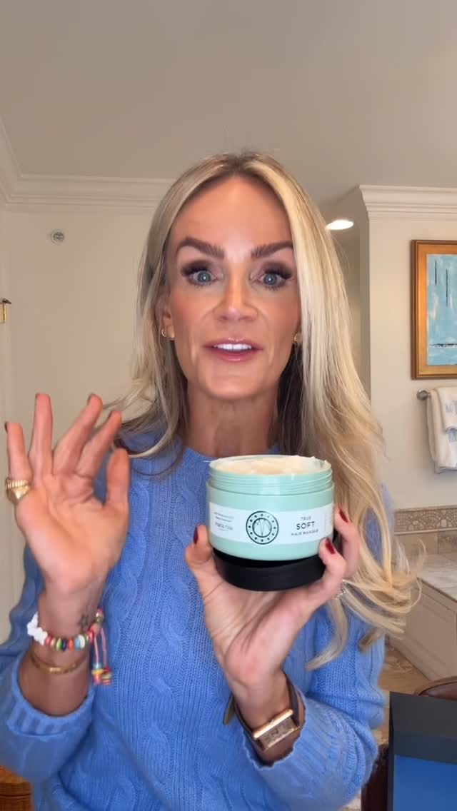 Instagram post by @meeghanm for Bluemercury. Caption reads: @bluemercury elevates how women over 40 show up in....