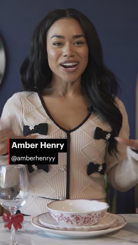 Instagram post by @amberhenryy for Forbes. Caption reads: [...] at The Walmart Creator Experience at....