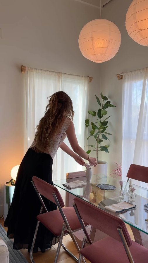 Instagram post by @samlandreth for Wynk. Caption reads: living for summer dinners rn — made a yellowtail....