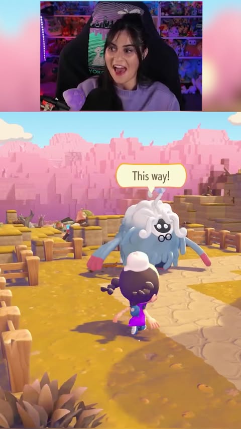 Instagram post by @kelosaurusttv for Nintendo. Caption reads: [...] Pokémon Pokopia & it's all thanks to....