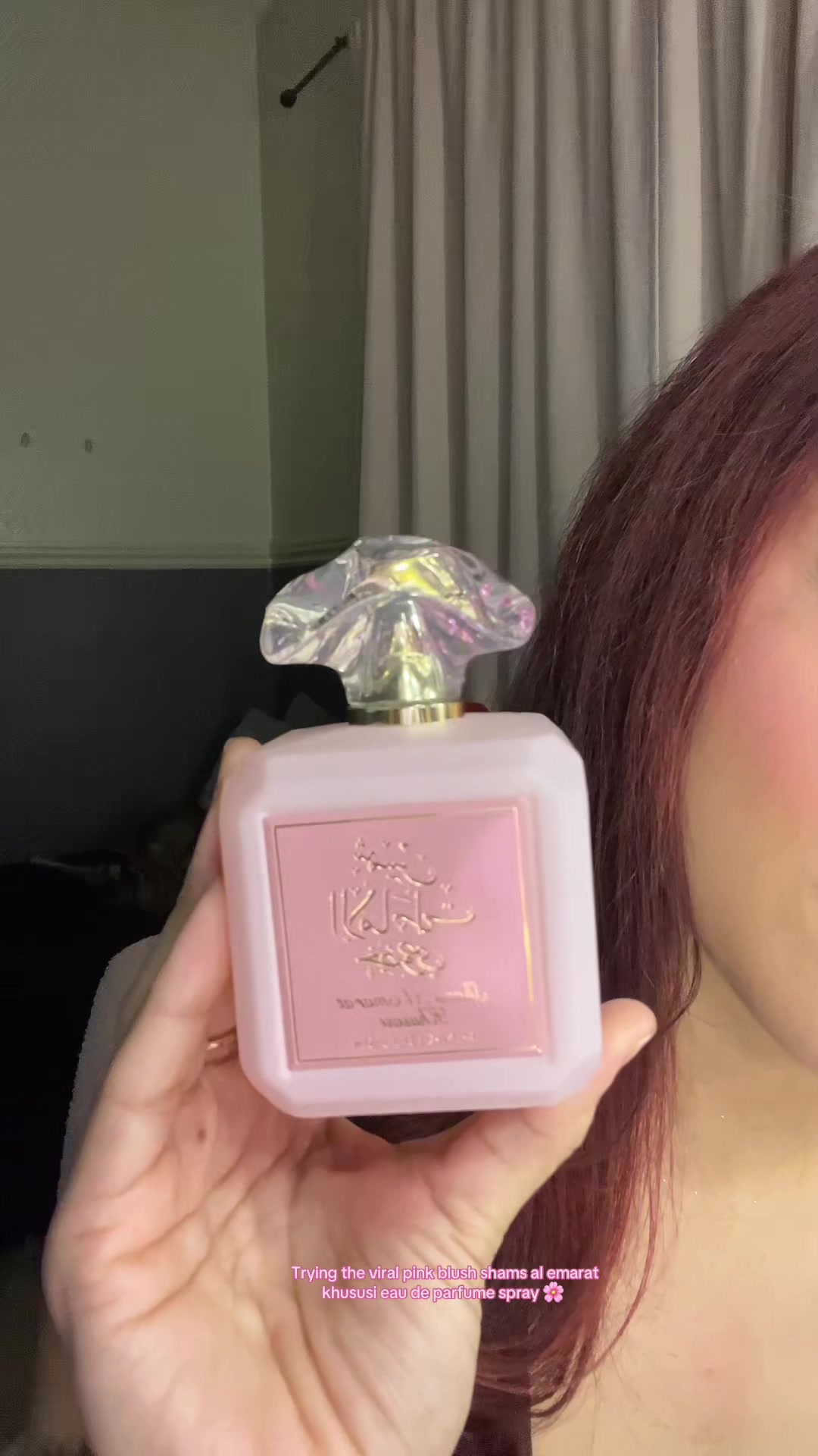 TikTok post by @sadgrungeee for Intense Oud. Caption reads: @Intense Oud 💗 #fyp #foryoupage #perfumetiktok....