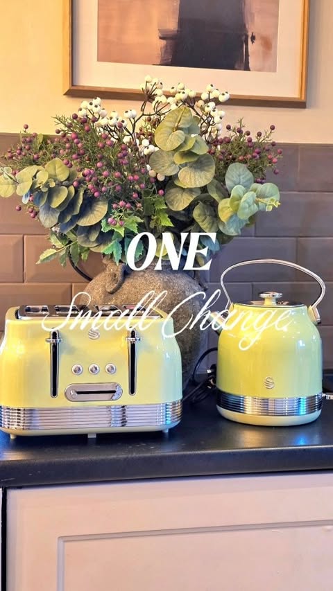 Instagram post by @welcometoourhome21 for Swan Brand. Caption reads: [...] calmer, more organised mornings with....