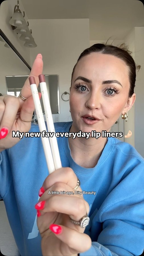 Instagram post by @cassscroggins for City Beauty. Caption reads: [...] Which was your fav? Get 20% off of City....