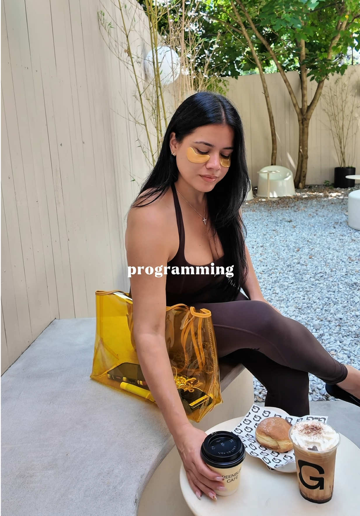 TikTok post by @niessaxoxo_ for Grace and Stella Russia. Caption reads: #ad Running out of my grace & stella eye masks =....
