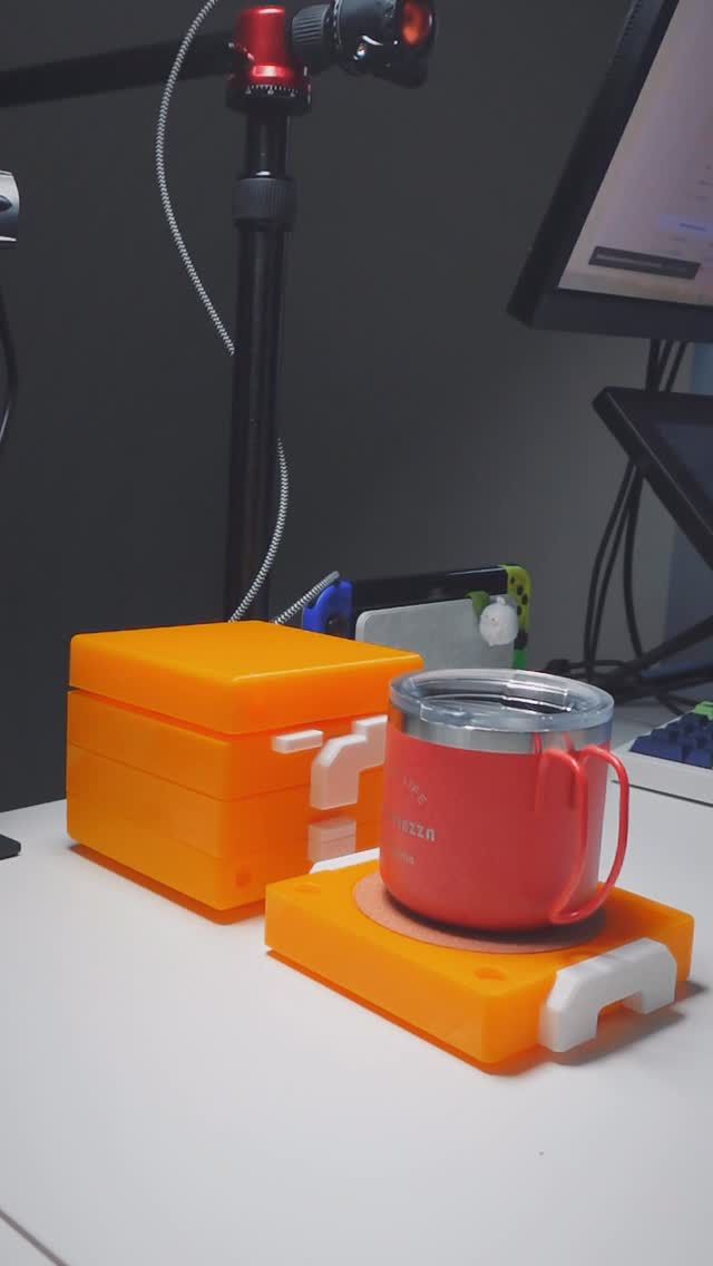 Instagram post by @ryuxrstudio for ELEGOO. Caption reads: [...] in Blender and printed it with the @elegoo....