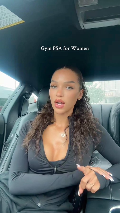 Instagram post by @annabellafit__ for DFYNE. Caption reads: Showing up for yourself is scary enough..
 
Women....