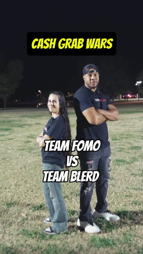 Instagram post by @azfomo for Barstool Sports. Caption reads: CASH GRAB SCAVENGER HUNT 💰 Are you Team FOMO or....