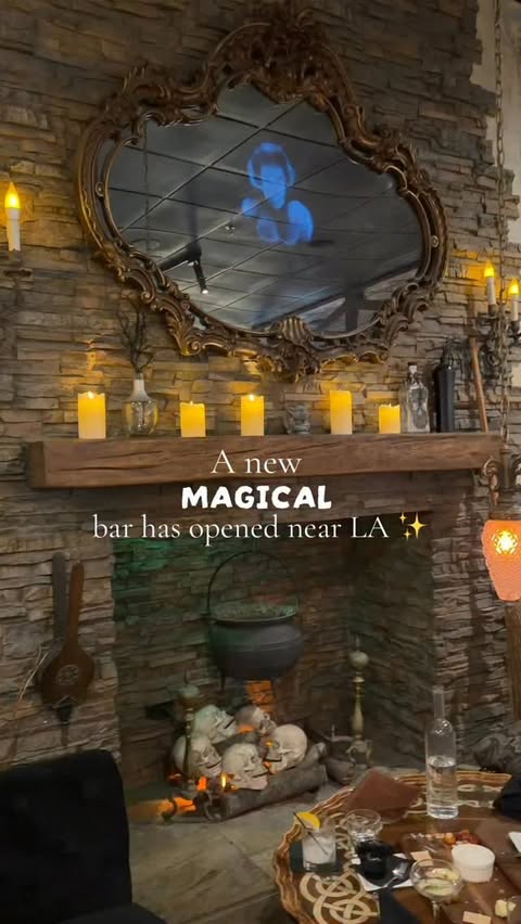 Instagram post by @itslaurenkat for @hotel. Caption reads: With witchy interiors and French cuisine, The....