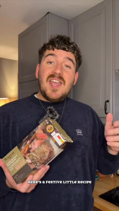 Instagram post by @whatwillycook for Waitrose. Caption reads: Have you ever seen a bigger yorkshire pudding....