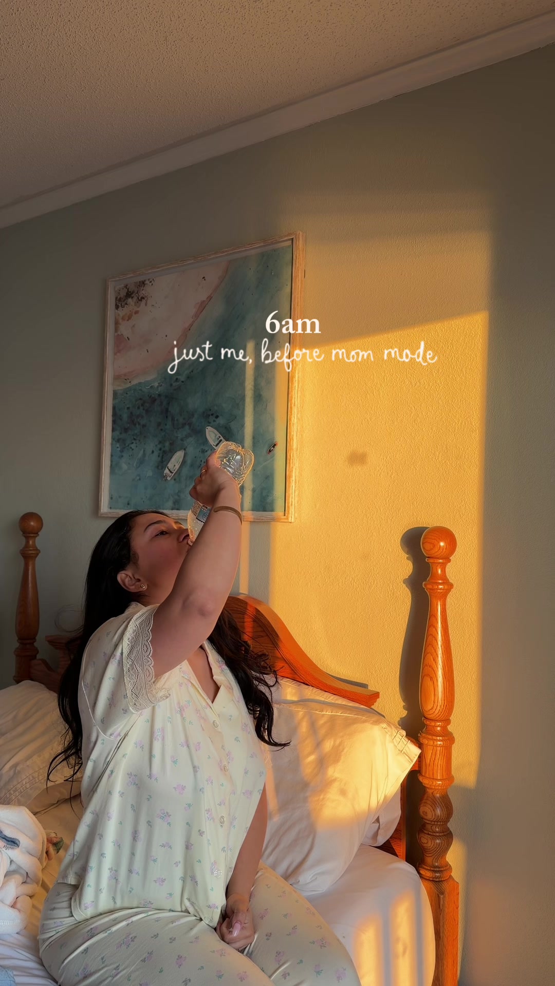 TikTok post by @saramiaaa for DIBS Beauty. Caption reads: [...] @Bloom Nutrition @Garnier USA @DIBSBEAUTY....