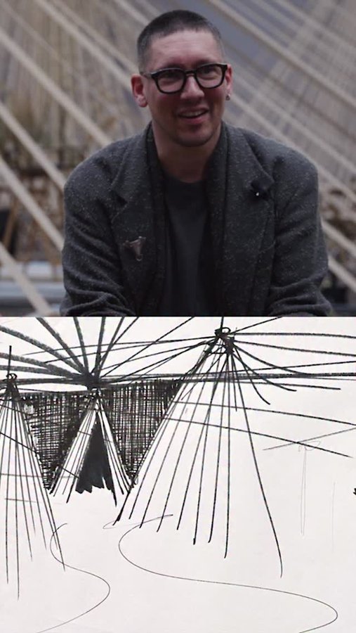 Instagram post by @tomscuttdesign for Alexander McQueen. Caption reads: McQueen Spring Summer 2026 Creative....