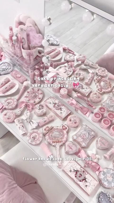 Instagram post by @lovelymiri05 for Flower Knows. Caption reads: [...] like a princess when i use....