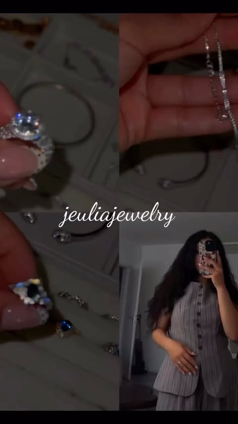 Instagram post by @kadri_pirla for Jeulia Jewelry Official. Caption reads: @jeuliajewelry @jeulia_juwelier This Is Your Yes.....
