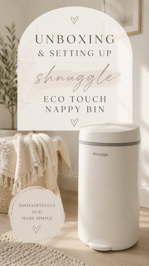 Instagram post by @clairebearn for Shnuggle. Caption reads: [...] part of your everyday routine. The Shnuggle....