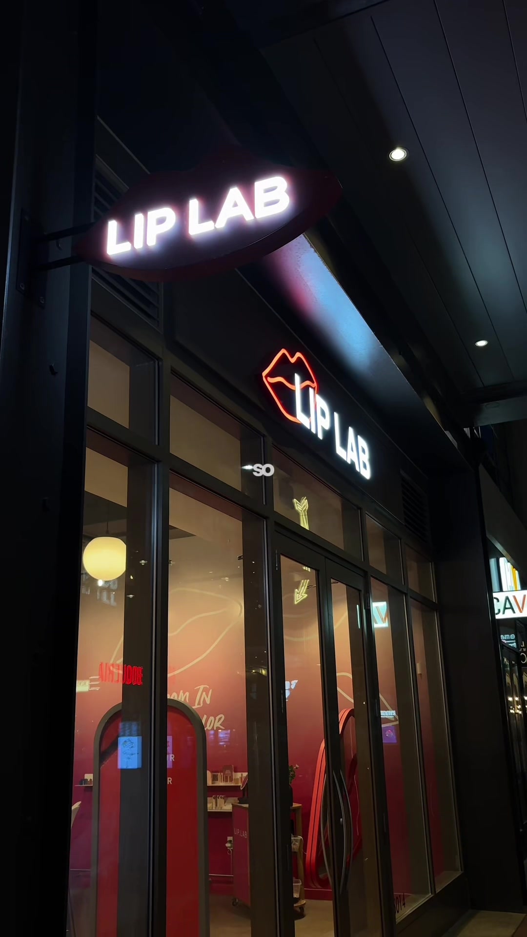 TikTok post by @laleesi for Lip Lab. Caption reads: gifted by Lip Lab had to go back to lip lab to....