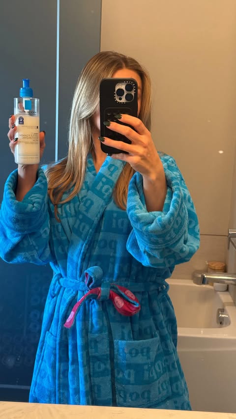 Instagram post by @ellie_teale for SkinCeuticals. Caption reads: [...] or Amazon 🫶🏼

@larocheposayusa @cerave....