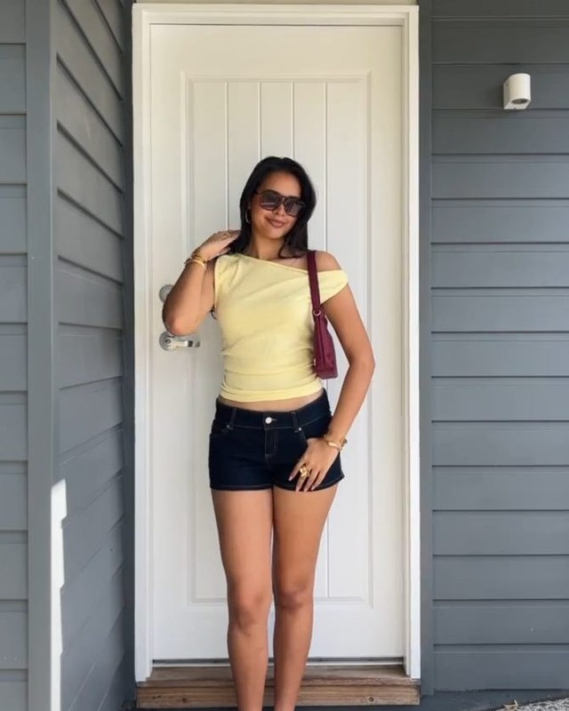 Instagram post by @paniafoley21 for Cotton On. Caption reads: In love with these summer outfits from @COTTONON....