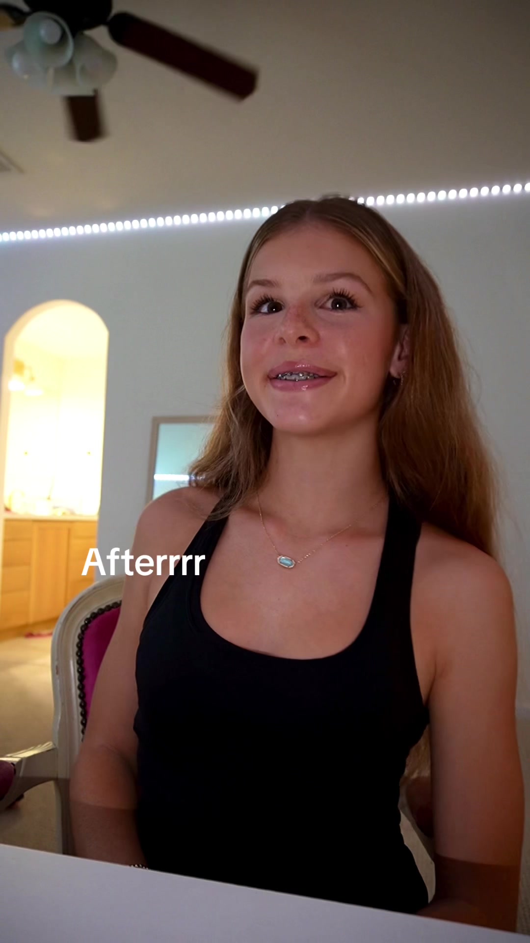 TikTok post by @lucyk_ate_ for PINK PALM PUFF. Caption reads: [...] works SO GOOD dc:@kc  GO BUY NEW @PINK PALM....