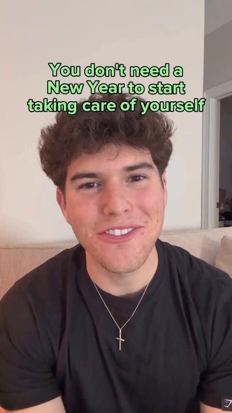 Instagram post by @jack.scalise for Talkspace. Caption reads: You don’t need a new year to start taking care of....