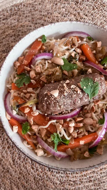 Instagram post by @lauracorezzi for Quitoque. Caption reads: Est-ce que chez vous aussi la question "mais....