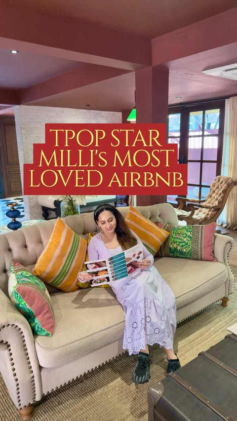 Instagram post by @sassyshifsays for Airbnb. Caption reads: [...] Pop Star @phuckitol gives @airbnb reccos, we....