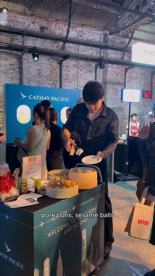 Instagram post by @stevenmotocooks for Cathay Pacific. Caption reads: #ad #CathayPacificPartner never could I have ever....