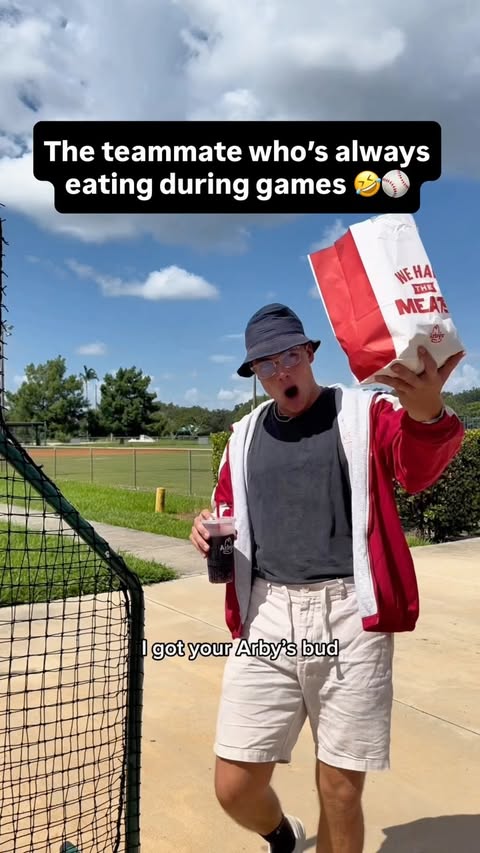 Instagram post by @bigbuckettony for Arby's. Caption reads: This teammate’s eating good with @arbys $1.99....