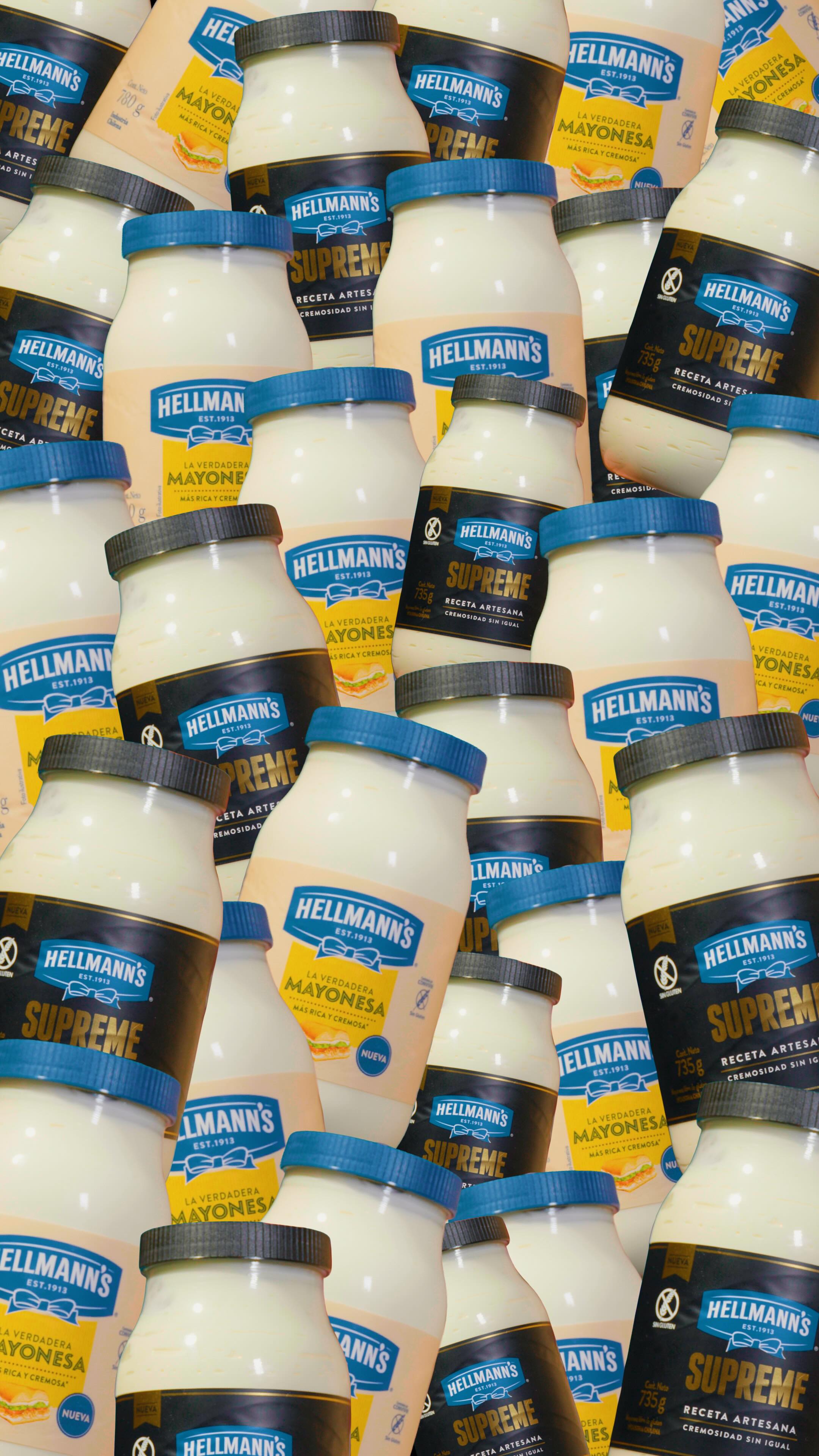 Instagram post by @sekkid for Hellmann's. Caption reads: Por fin llegó septiembre‼️ que seria lo primero....