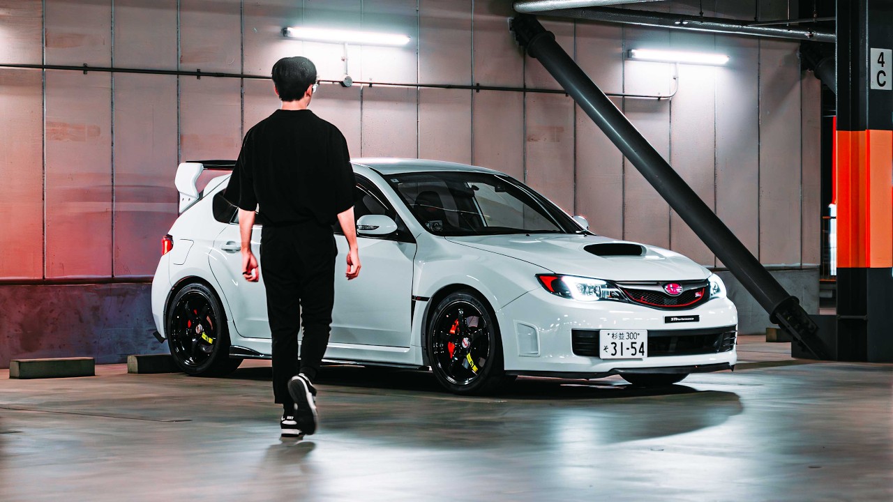 YouTube post by @KeoTsang for CIGA Design. Caption reads: I Bought My First Car in Japan.