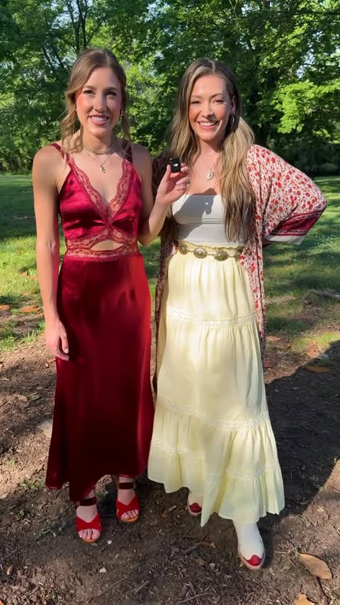 Instagram post by @maddieandtae for Nature Made. Caption reads: [...] staying in with our green juices 🥤💛....
