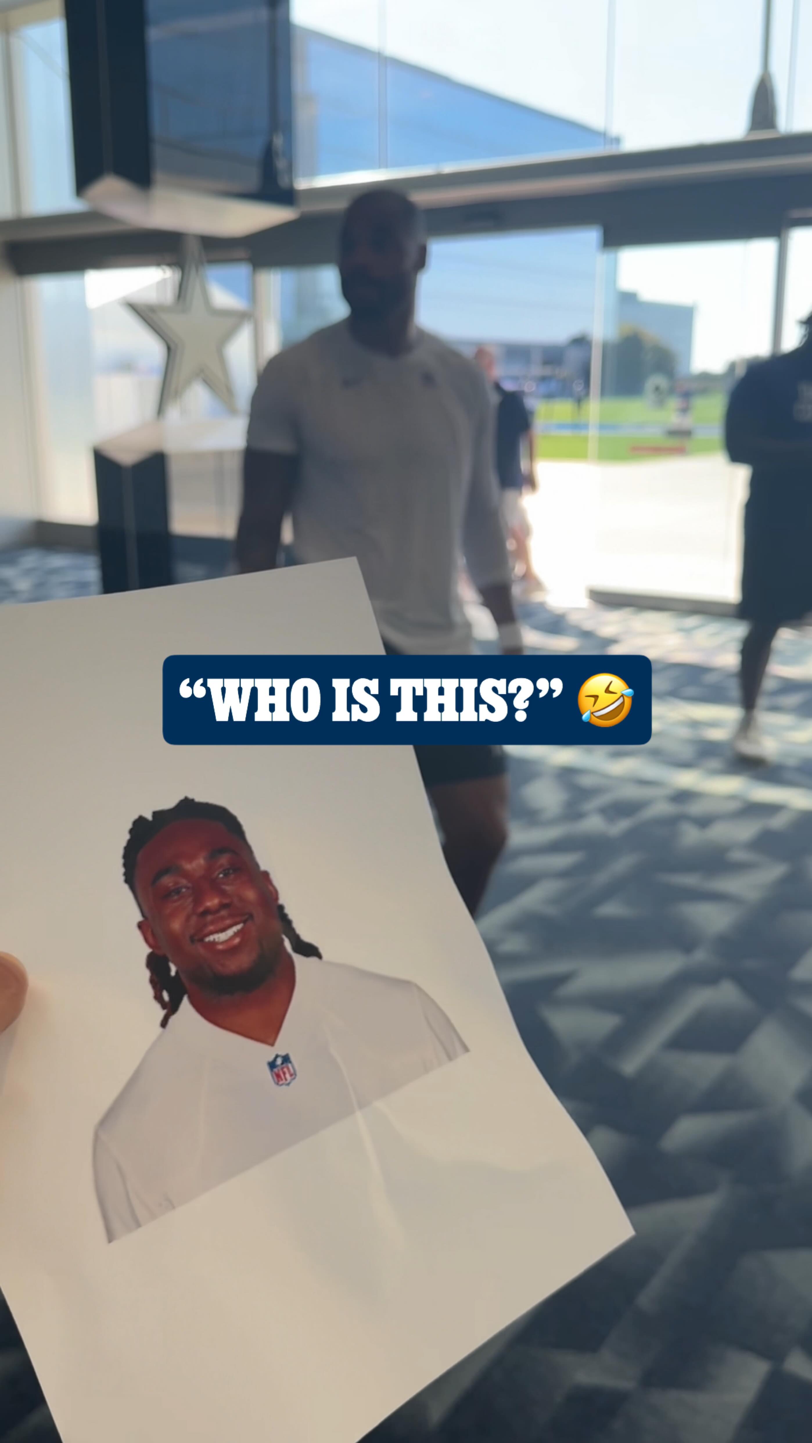 Instagram post by @gojsutigersfb for Dallas Cowboys. Caption reads: iykyk 🤣.