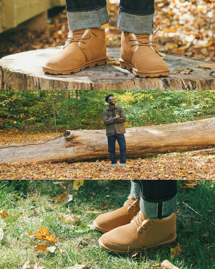 Instagram post by an influencer for Dearfoams. Caption reads: @dearfoams Fireside collection is my [...].