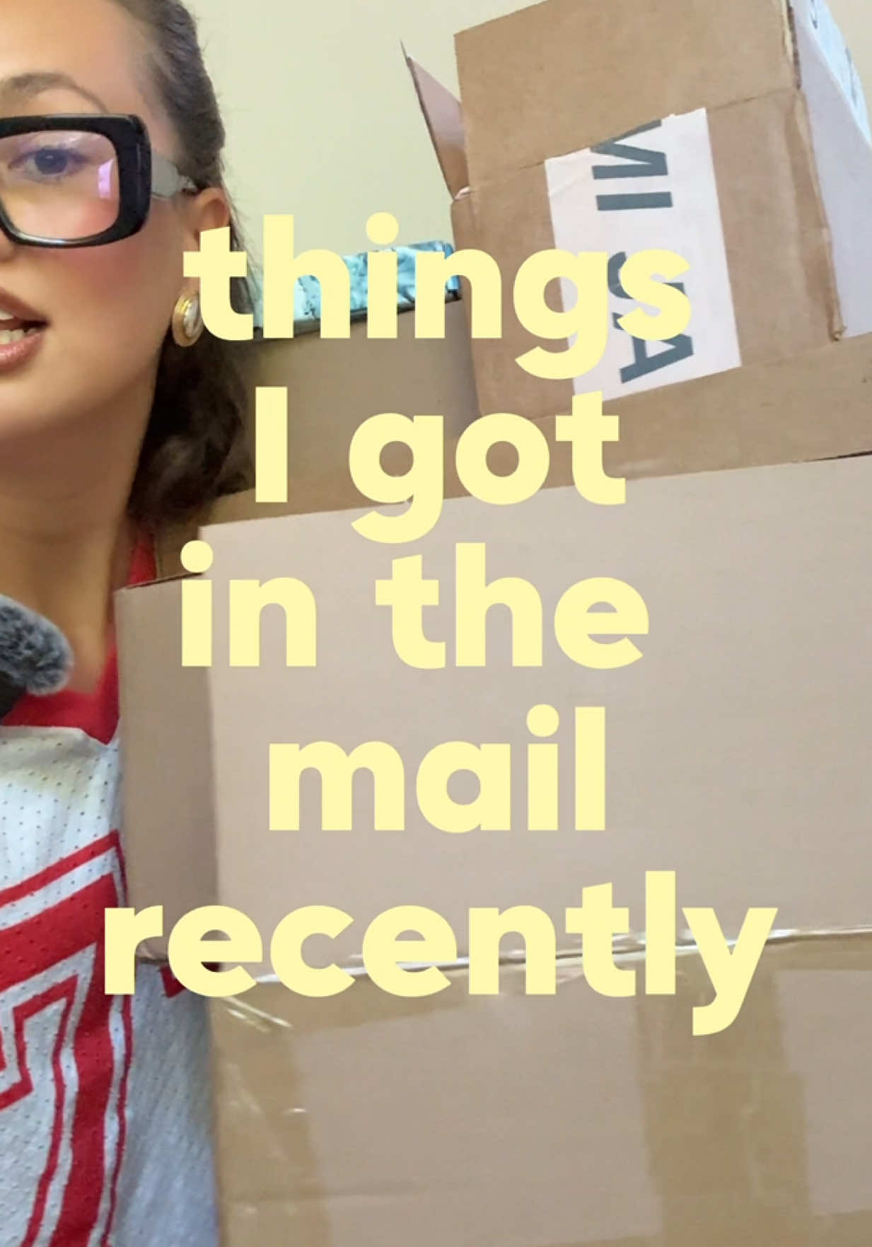 TikTok post by @bethanyschmidt for Emi Jay. Caption reads: [...] gotten in the mail! TY @alvjewels @TUMS @Emi....