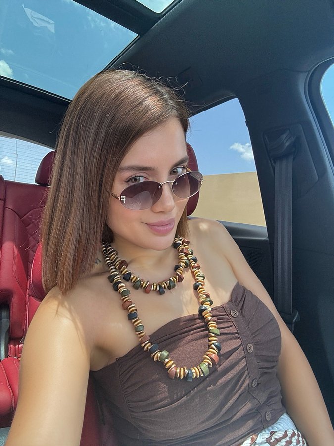 Instagram post by @sepide.fakhr for Audi USA. Caption reads: Our pretty little baby 🍩🧸 🍬🤎

#gift #love....