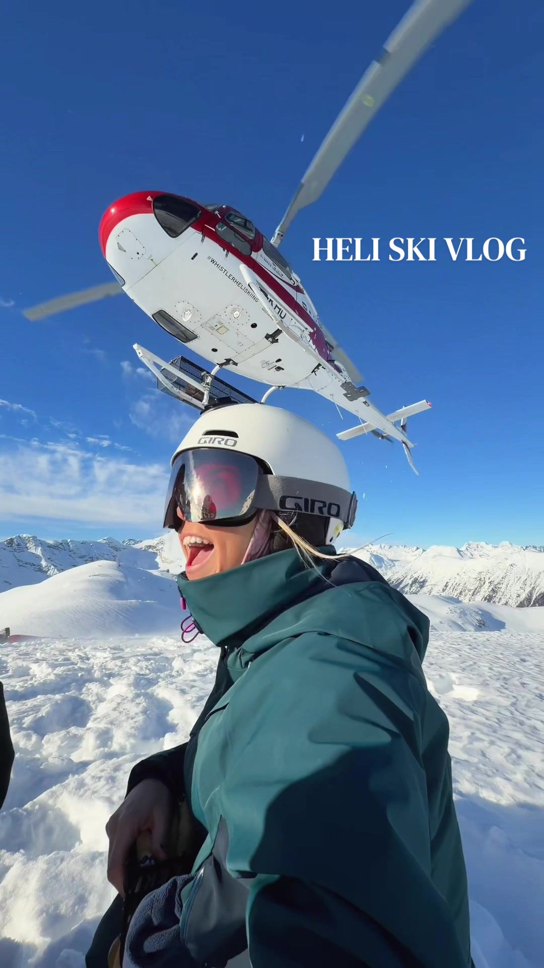 TikTok post by @grace_donner for Epic Pass. Caption reads: [...] guide gave us truly the best day ⛷️♥️....