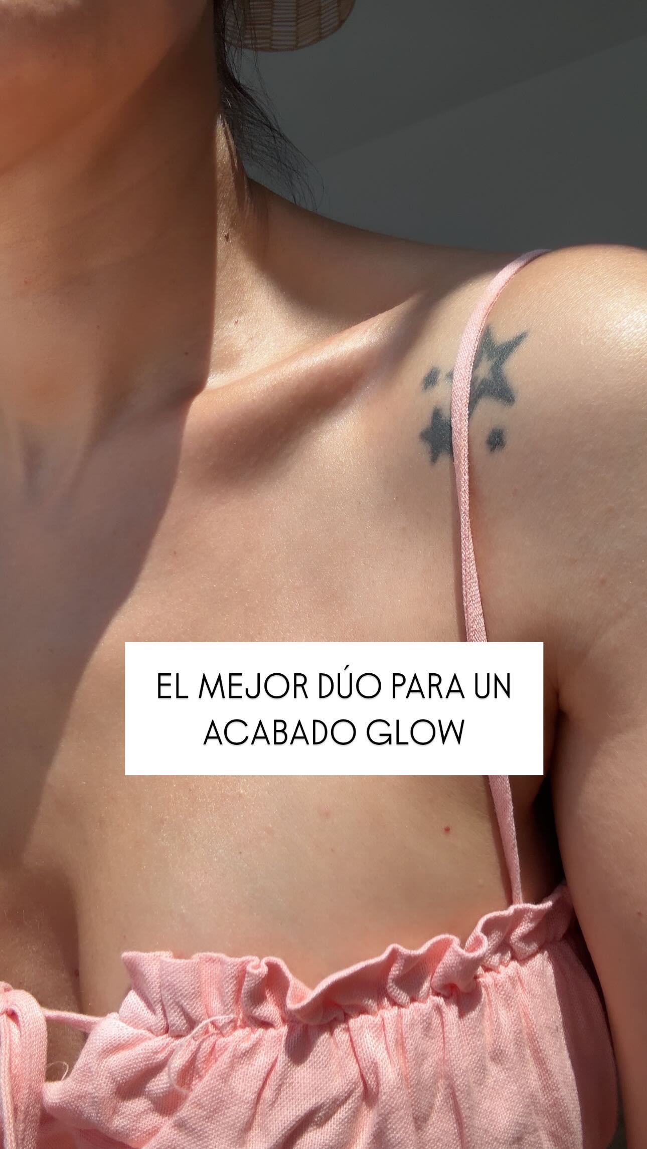 Instagram post by @aishawari for ISDIN. Caption reads: El mejor dúo para un acabado glow

Se trata de....