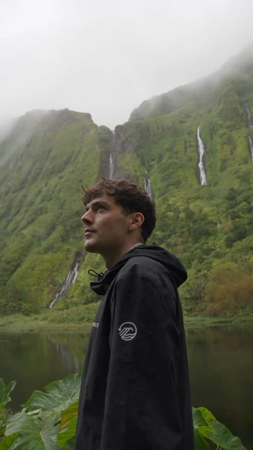 Instagram post by @mariusmonaghan for Airalo. Caption reads: The Azores! What a place 🥾🤿🌋🌳

Finding my way....