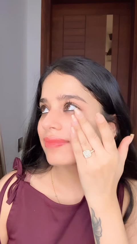 Instagram post by @meenal.2112 for Lakmé. Caption reads: [...] days with SPF that actually works 🌤️....