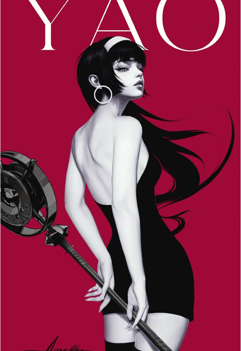 TikTok post by @la___aura for Zenless Zone Zero. Caption reads: [...] playable character Astra Yao from @Zenless....