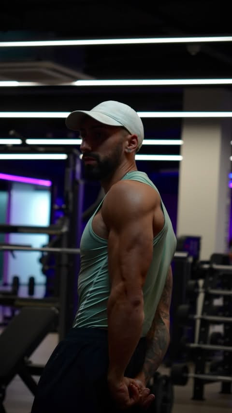 Instagram post by @edrxcha_ for TEVEO. Caption reads: Being fit is the fit but wearing @teveo helps too....