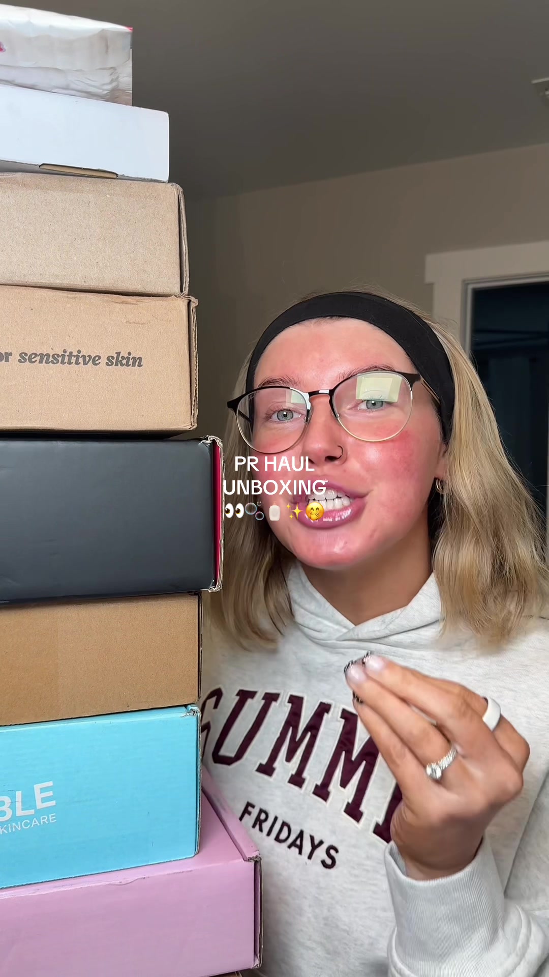 TikTok post by @chelsearlarson for Cocokind. Caption reads: [...] even better 🤭  @good light cosmetics....