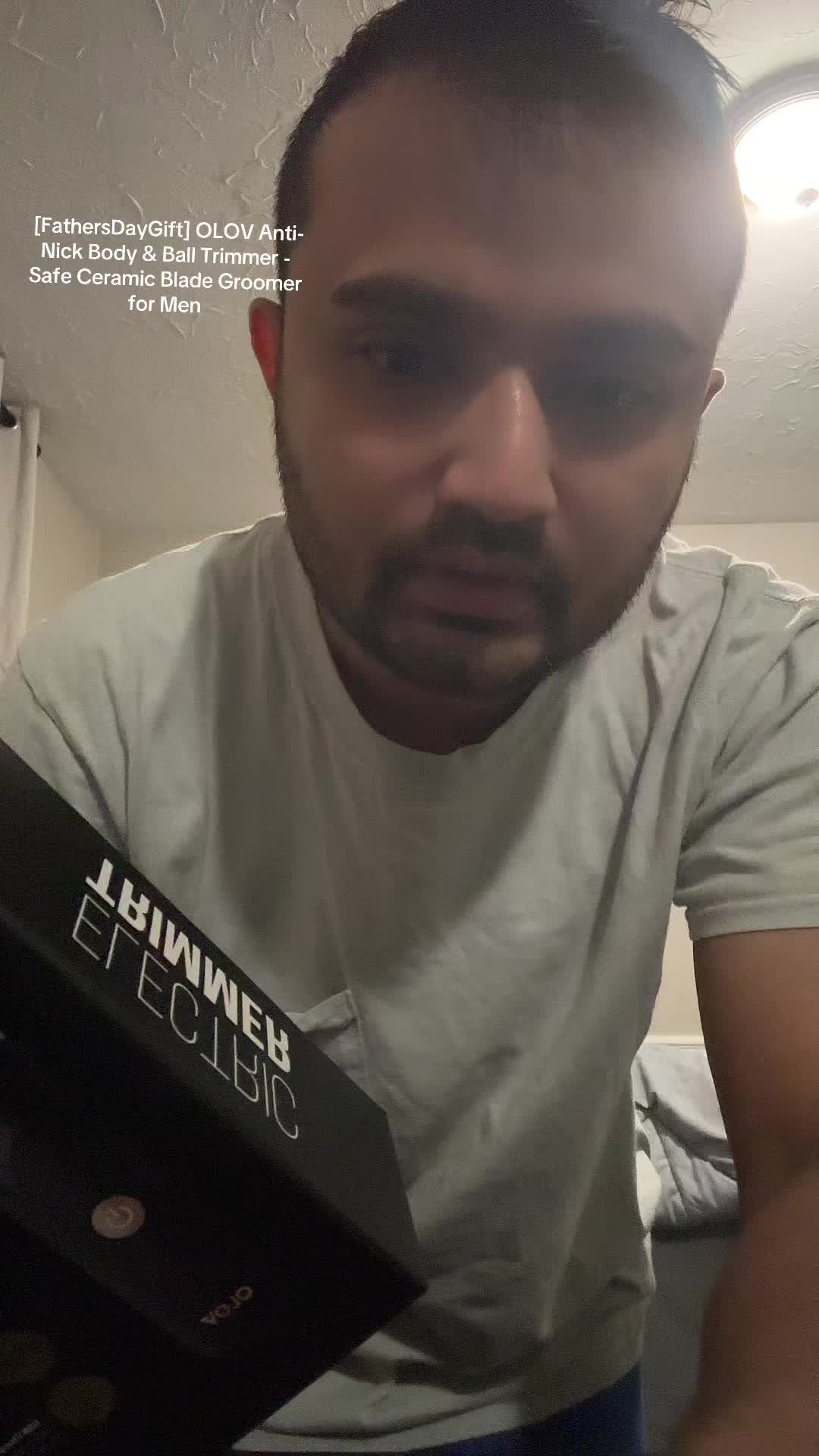 TikTok post by @nayasansar_ for OLOV. Caption reads: [FathersDayGift] OLOV Anti-Nick Body & Ball....