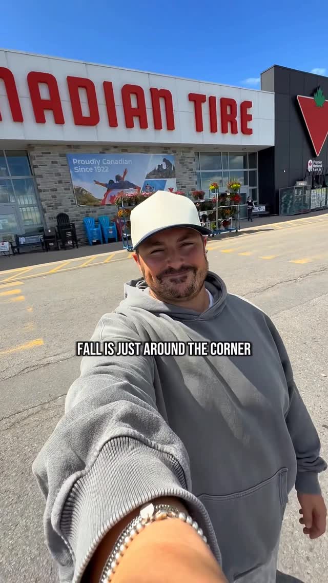 Instagram post by @brecarperuns for Canadian Tire. Caption reads: Present Brendan is making future Brendan’s life a....