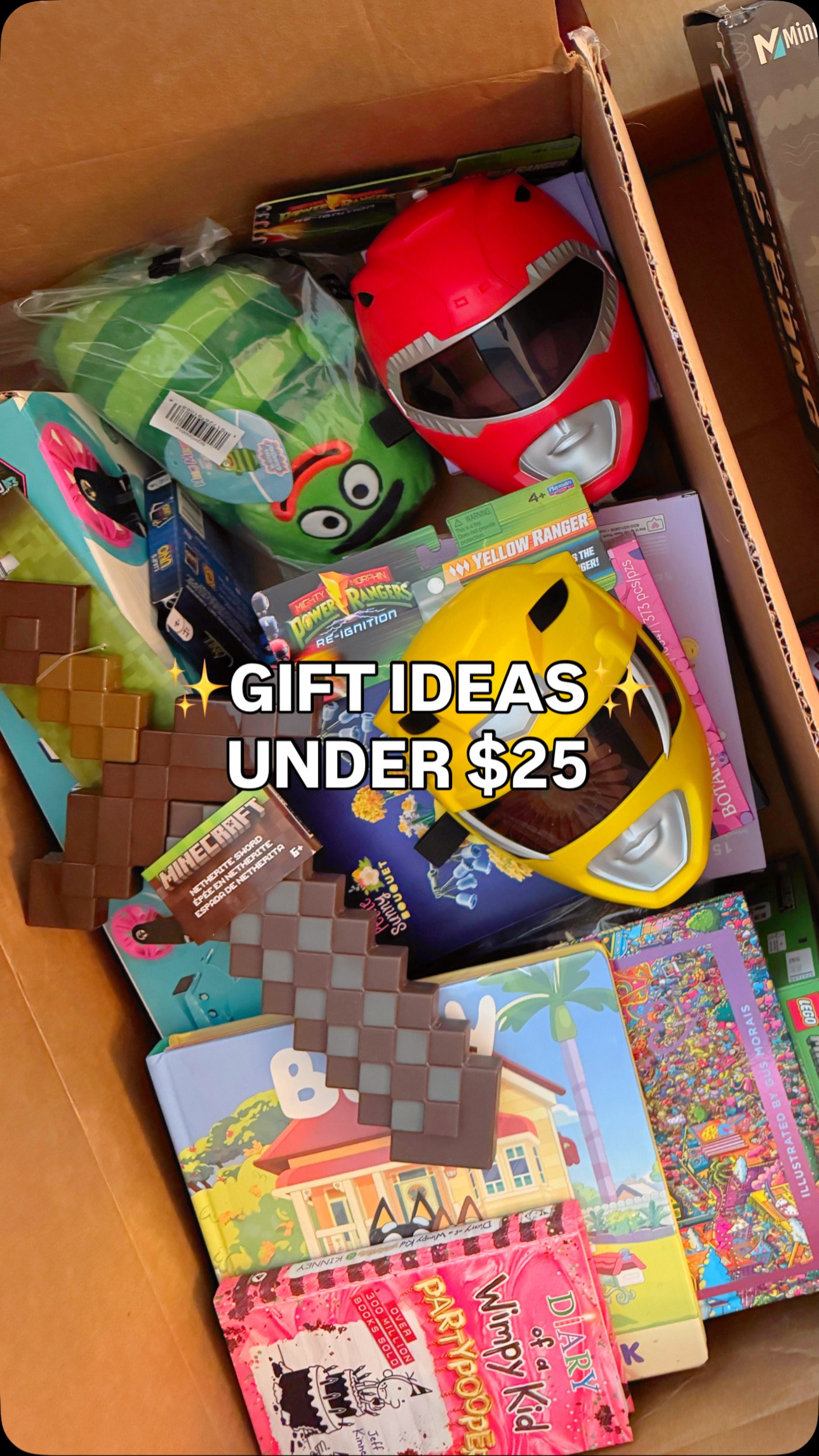 Instagram post by @sccastaneda for MagicLinks. Caption reads: Here are some of the best gift ideas under $25 —....