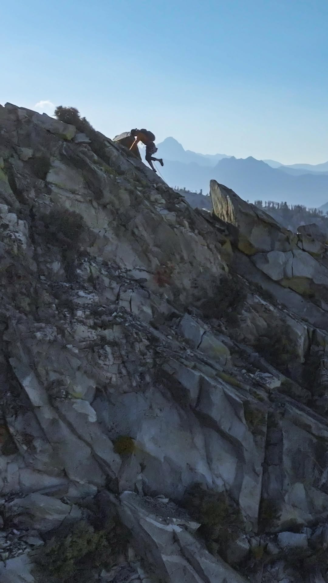Instagram post by @richcmanley for Ad Council. Caption reads: #ad The mountains are my home. Many adventure....