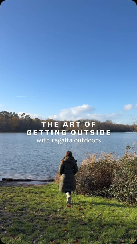 Instagram post by @jessmsheppard for Regatta. Caption reads: The art of getting outside and enjoying time....