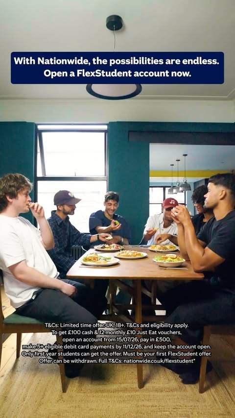 Instagram post by @kush.burman for Nationwide. Caption reads: #AD Yo people! If you open a Nationwide....