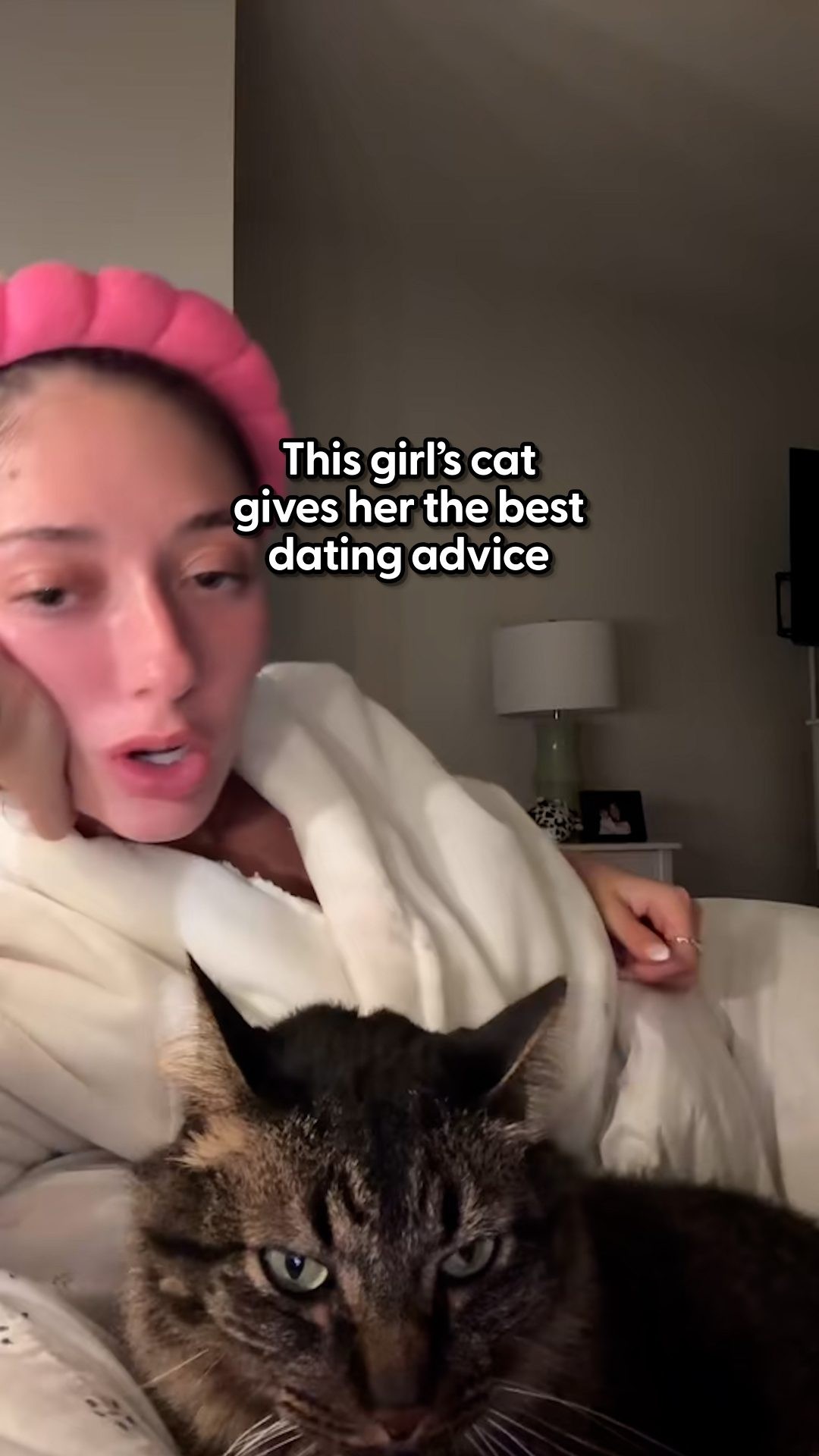 Instagram post by @sophieogle for The Dodo. Caption reads: He has a very direct approach to his mom's....