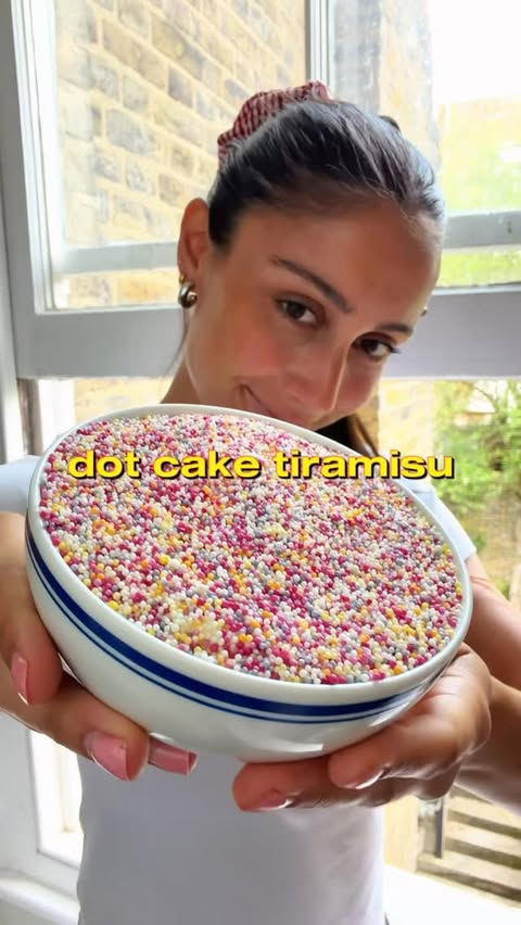 Instagram post by @sofiabakes for Waitrose. Caption reads: [...] into tiramisu🕺 Using the best quality....